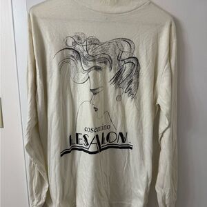 Vintage Cosentino Le Salon Graphic Long Sleeve Shirt